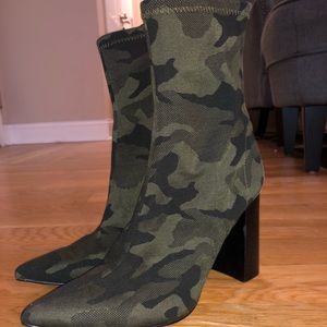 Jeffery Campbell Siren Bootie (Camo)